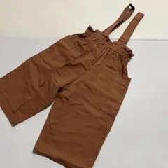 ブラウン サロペット pourenfant アンファン