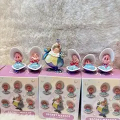 ディズニーストア　ヤングオイスター　シークレットマスコット　コンプリート