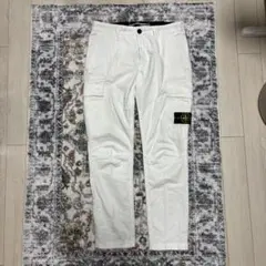 2026年最新】STONE ISLAND カラー：ホワイト系 メンズ ワークパンツ