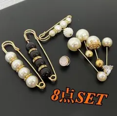 スカーフピン ストールピン コサージュ ブローチ 留め具 結婚式 卒業式 入学式