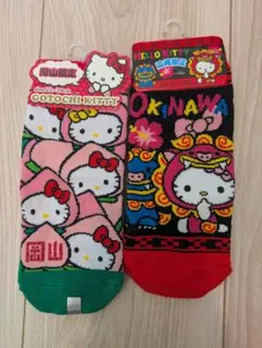 ハローキティ ご当地 ソックス 22-24cm