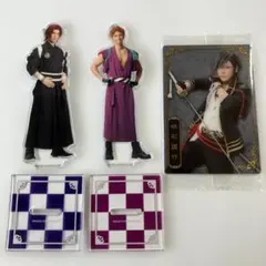 刀ミュアクスタ(蜻蛉切、岩融)とカード(明石国行)セット