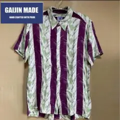 GAIJIN MADE ガイジンメイド　レーヨン半袖シャツ　Mサイズのサムネイル