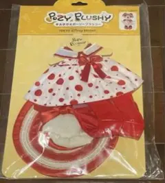 ポージープラッシー　ミニーコスチューム　帽子　水玉模様　リボン　コスチューム