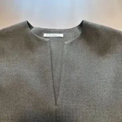 BEAUTY&YOUTH ノースリーブワンピース ブラウン　秋冬用