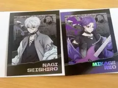 ブルーロック チェキカード 中国限定 絶対音爆ロック 凪誠士郎 御影玲王