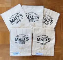 【未使用】サントリー モルツ MALT'S BEER エプロン 5枚セットのサムネイル