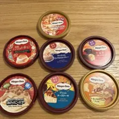 ハーゲンダッツ アイスクリームセット 蓋 限定 7個セットのサムネイル