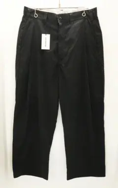 Nylon Chino Cloth 1 Tuck Trousers