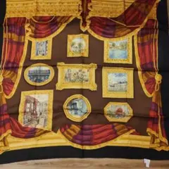 ChristianDior　シルク100％お洒落スカーフ