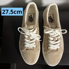 VANS コーデュロイ ベージュ スニーカー