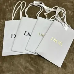 Dior ディオール ショップ袋　4枚