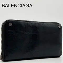 BALENCIAGA ブラック ダークグレー コンチネンタル ラウンドのサムネイル