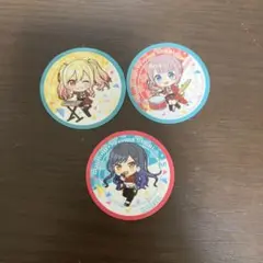 プロセカ　スシローコラボ　ステッカー　3枚