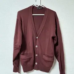 【美品】Christian Dior カーディガン ボルドー 予備ボタン付のサムネイル