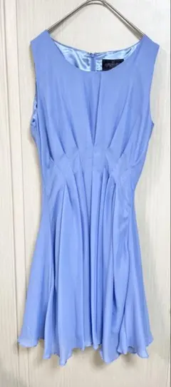 ruirue boutiqueワンピース　ドレス　水色　結婚式　二次会　お呼ばれ