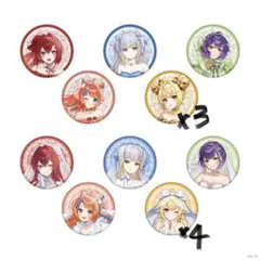 キラメモ 缶バッジセット スロウダメージ トワ ドラマダ 蒼葉 咎狗 