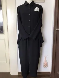 粉袋　古布リメイク♥サロペットジャンスカ　ツーウェイタイプ 粉袋 古布リメイク♥サロペットジャンスカ ツーウェイタイプ藍染古布