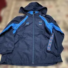 lottoフード付きジャケット 160cm ネイビー