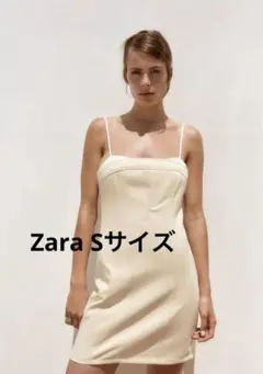 Zara コンビネーション　キャミワンピース　デニム