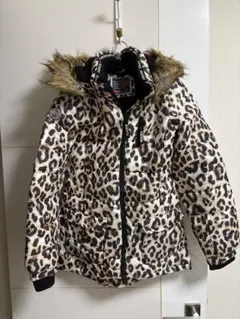 【Live Justice】ヒョウ柄ジャケット ファー付き
