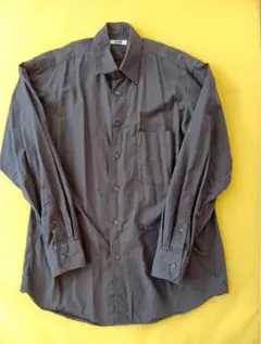 ★美品★UNIQLO Uリラックスフィットシャツ（長袖）Mサイズ