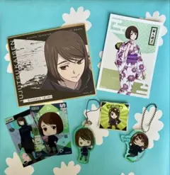 呪術廻戦 家入硝子 グッズセット アクリルキーホルダー クリアカード