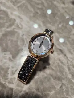 SWAROVSKI レディース 腕時計 ローズゴールド クリスタルのサムネイル