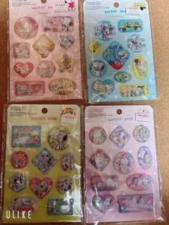 p*n様 スヌーピー　ウォーターシール　4枚セット