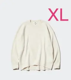 ユニクロ スムースコットンリラックスクルーセーター