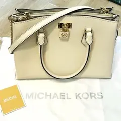 美品】マイケルコース ショルダーバッグ MKシグネチャー ボルドー ケア 