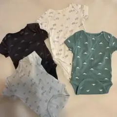 next Baby 半袖ロンパース　肌着　インナー　4枚セット