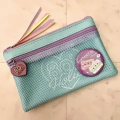 80's Holic フラットペンケース　チョコミント カラー　未使用