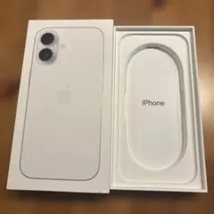 iPhone17ホワイト　空箱