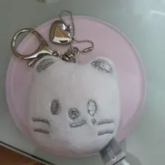 スキズ　FACE KEYRING SILVER ジニレット　ヒョンジン