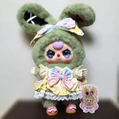 babythree ぬいぐるみ 400% まだら シークレット オイル目 うさぎ