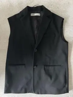 ZARA レディース ベスト ブラック Sサイズのサムネイル