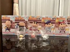 8月26日最新プライズ クレヨンしんちゃん 灼熱のカスカベダンサーズ 5体セット