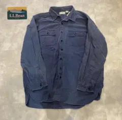 【L.L.bean】シャモアクロスシャツ USA製