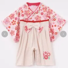 女の子　ベビー　袴　80