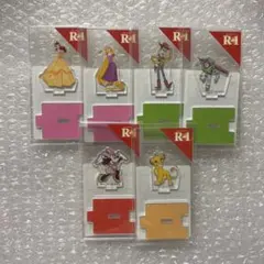 R-1 特典 ディズニー アクリルスタンド 6個セット