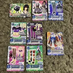 アイカツ　ロリゴシック８枚➕藤堂ユリカN３枚セット