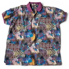 エトロ ETRO ペイズリーポロシャツ マルチカラー メンズのサムネイル