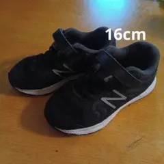 New Balance ブラック スニーカー ベルクロ式 ニューバランス