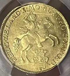 1698 ハンガリー 1/2ターラー銀貨 レオポルド1世 NGC コイン | Mercari
