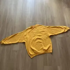 made in usa vintage イエロースウェット 古着屋購入
