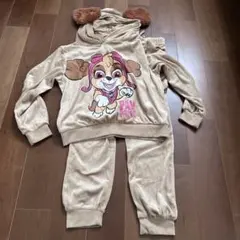 H&M PAW PATROL スカイ　犬耳付きパーカー