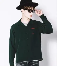 クライミー CRIMIE 天秤刺繍ツイルストレッチシャツ