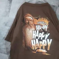半袖TシャツビッグオーバーサイズブラウンXL　A17,17