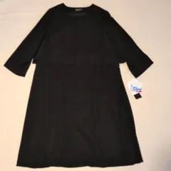 新品　NUIT ブラックフォーマル　ワンピース　21号6L　フォーマル